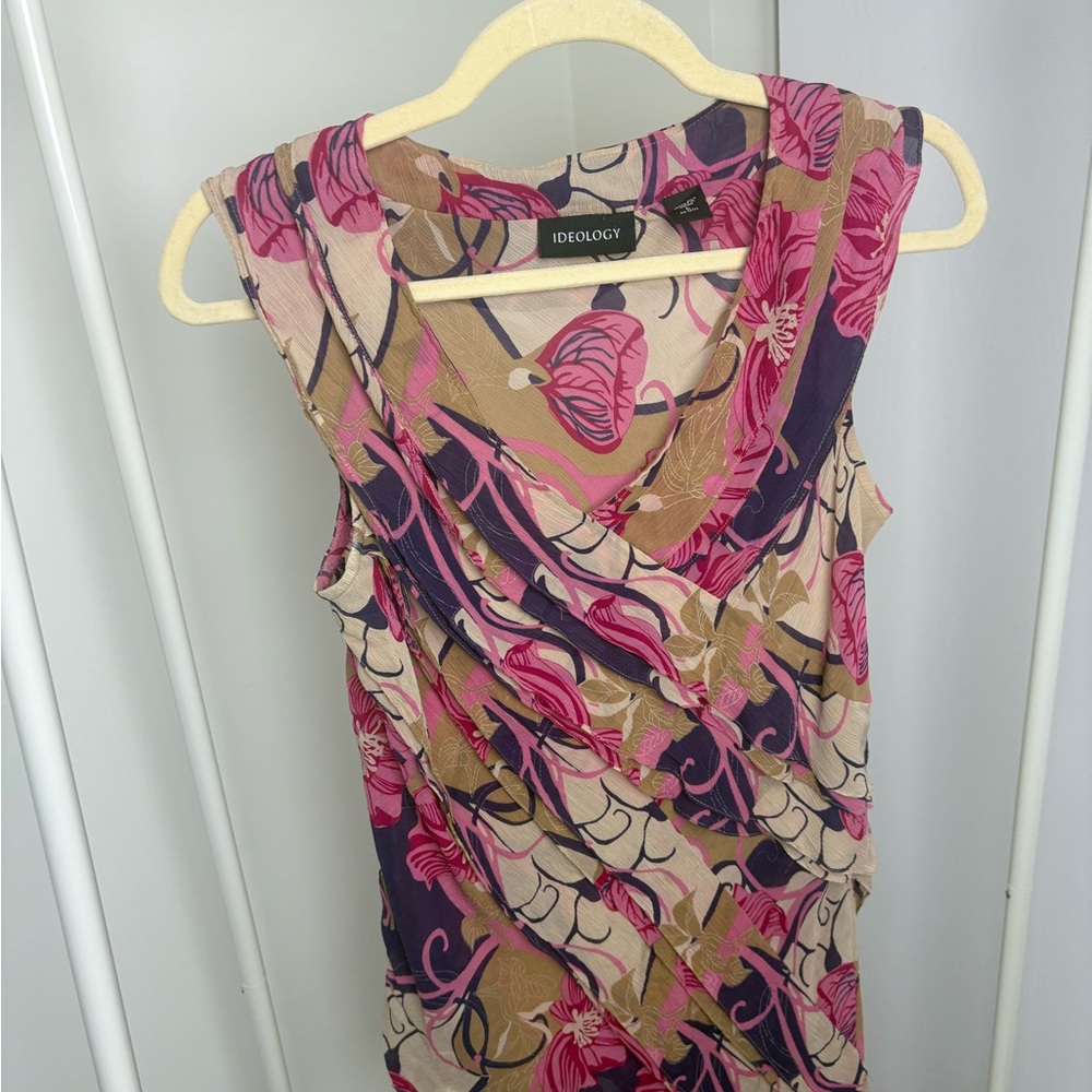 Y2K Ideology Silk Floral Top